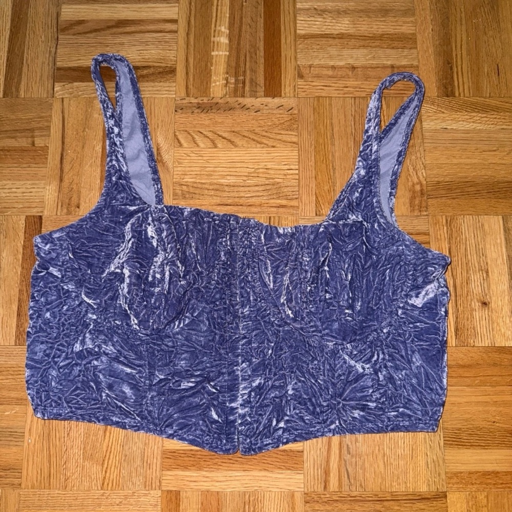 Wild Fable | Purple Corset Top